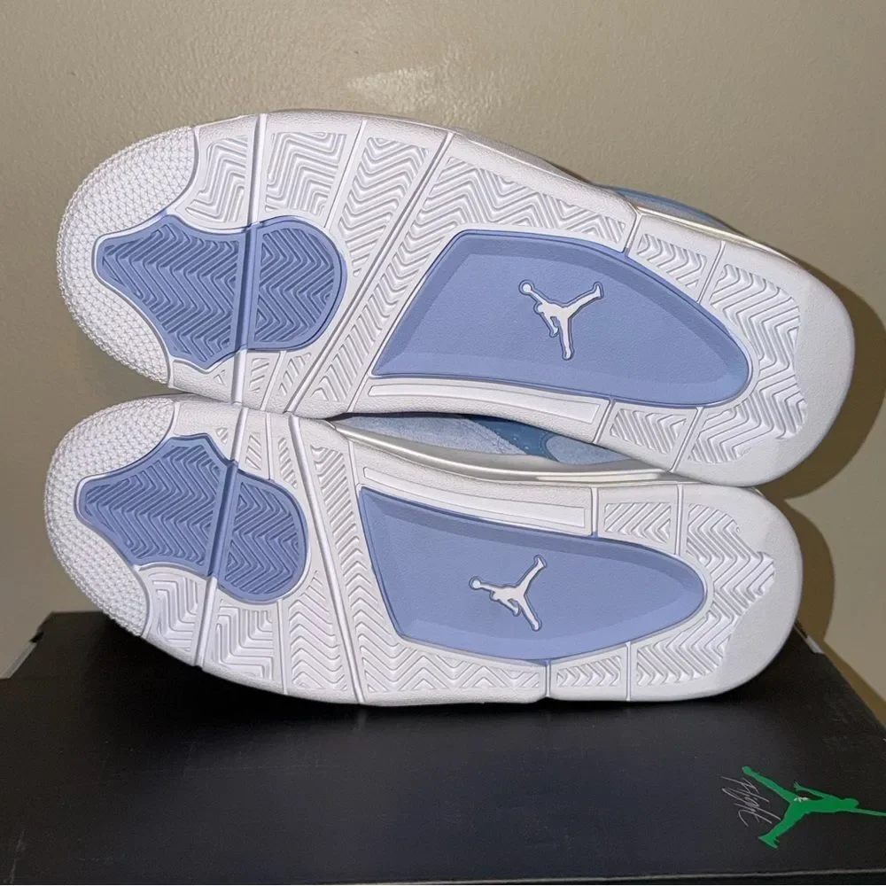 Nike Air Jordan 4 RM Aluminum Blue FQ7940-410 Women’s Size 6 - Picture 5 of 5